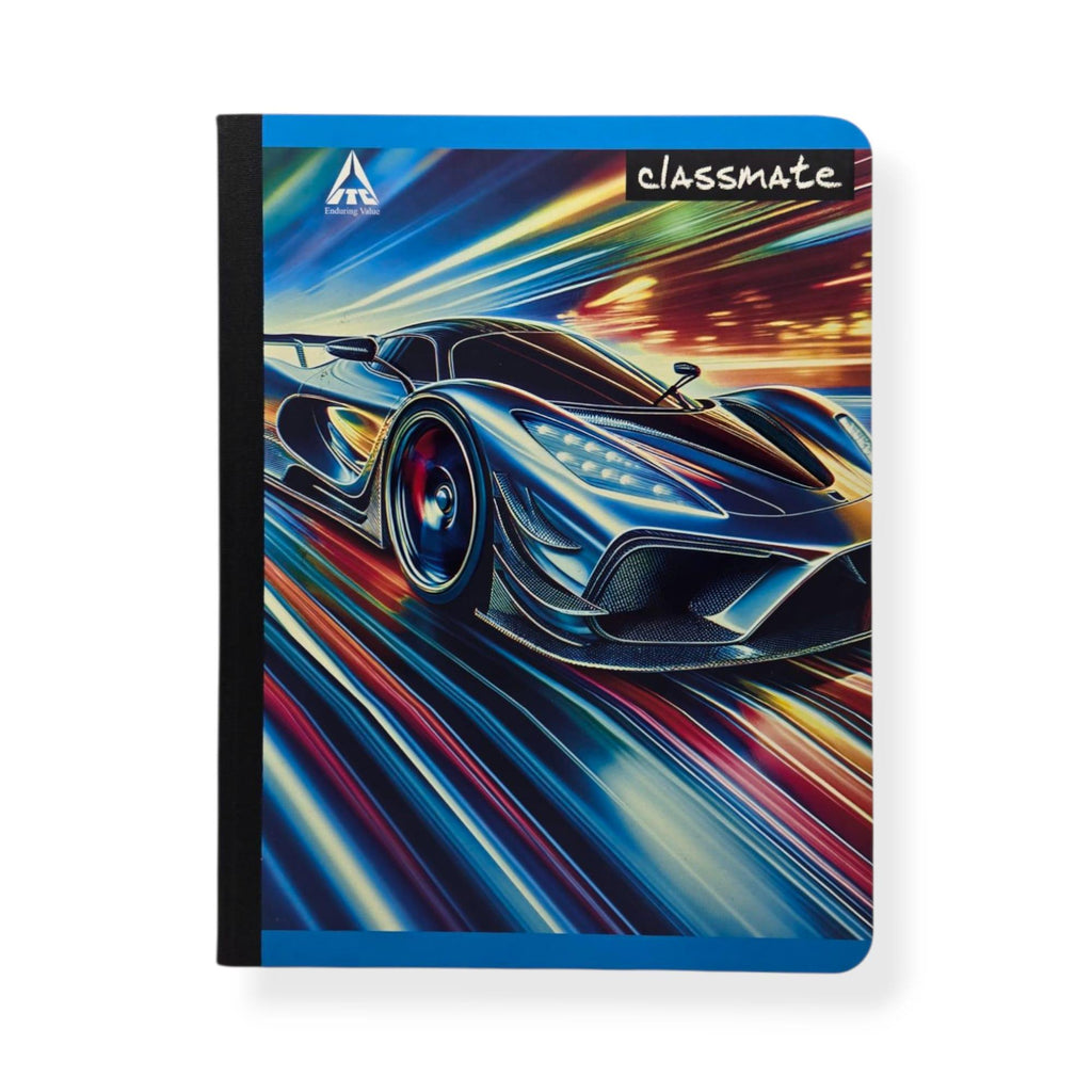 Classmate - Large Notebook with Soft Cover and Stickers for Kids