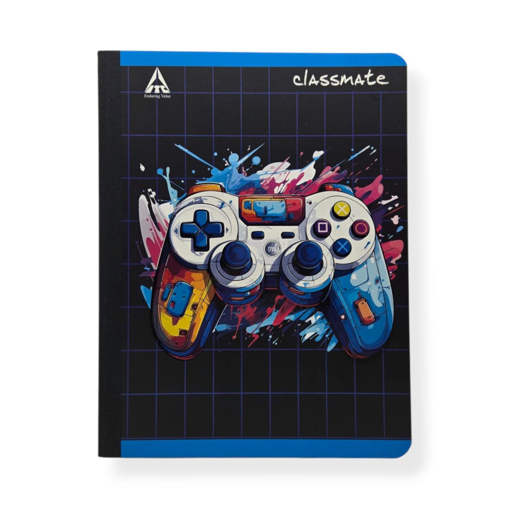 Classmate - Large Notebook with Soft Cover and Stickers for Kids