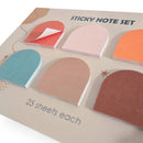 Sticky Notes Set / 25 Sheets Each