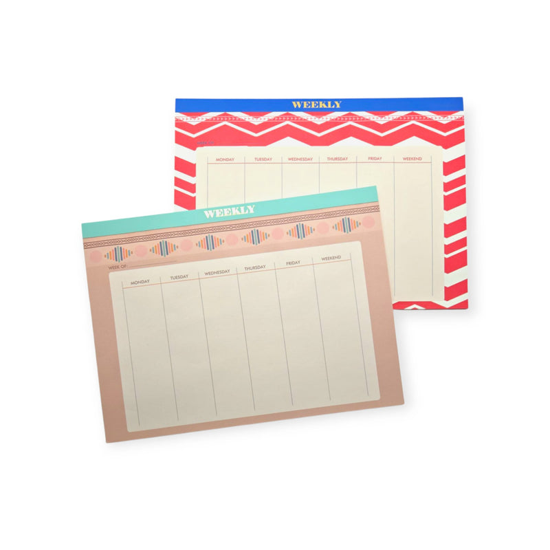 Gummed Top Daily Planner Pad 10x7.5 inch