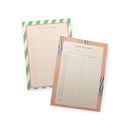 Gummed Top Daily Planner Pad