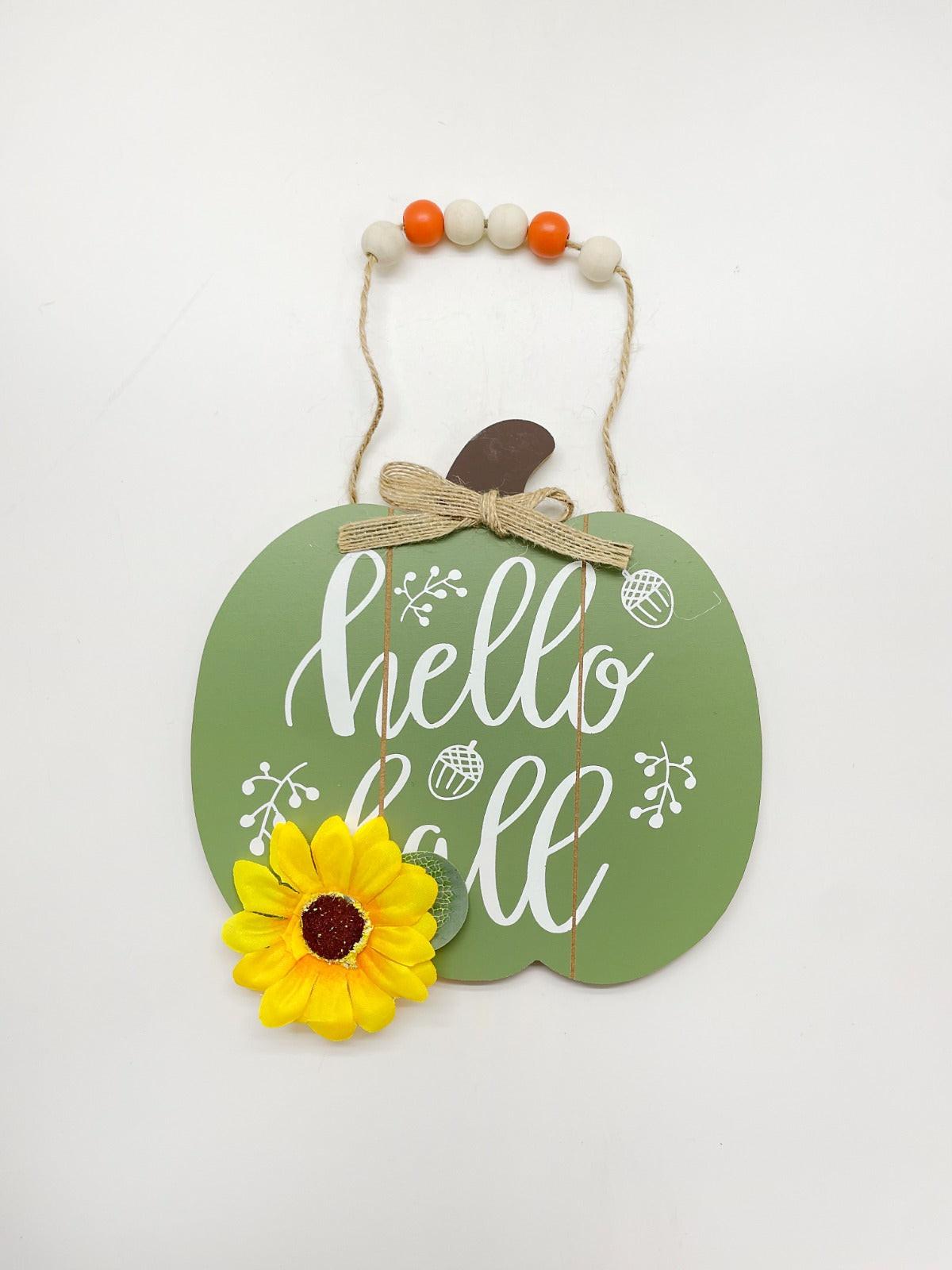 Otoño -  Placa de Calabaza