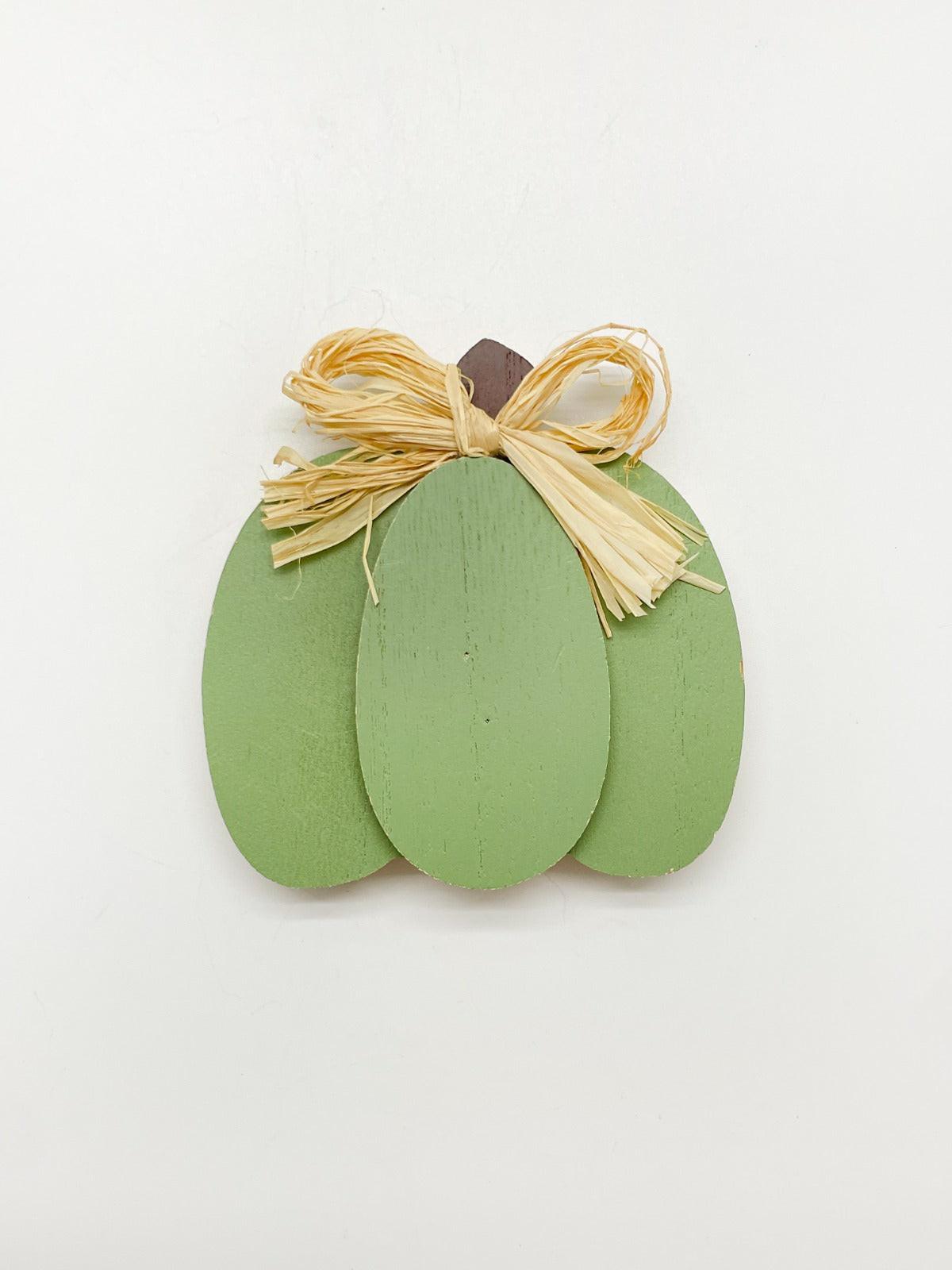 Otoño - Calabaza en Madera