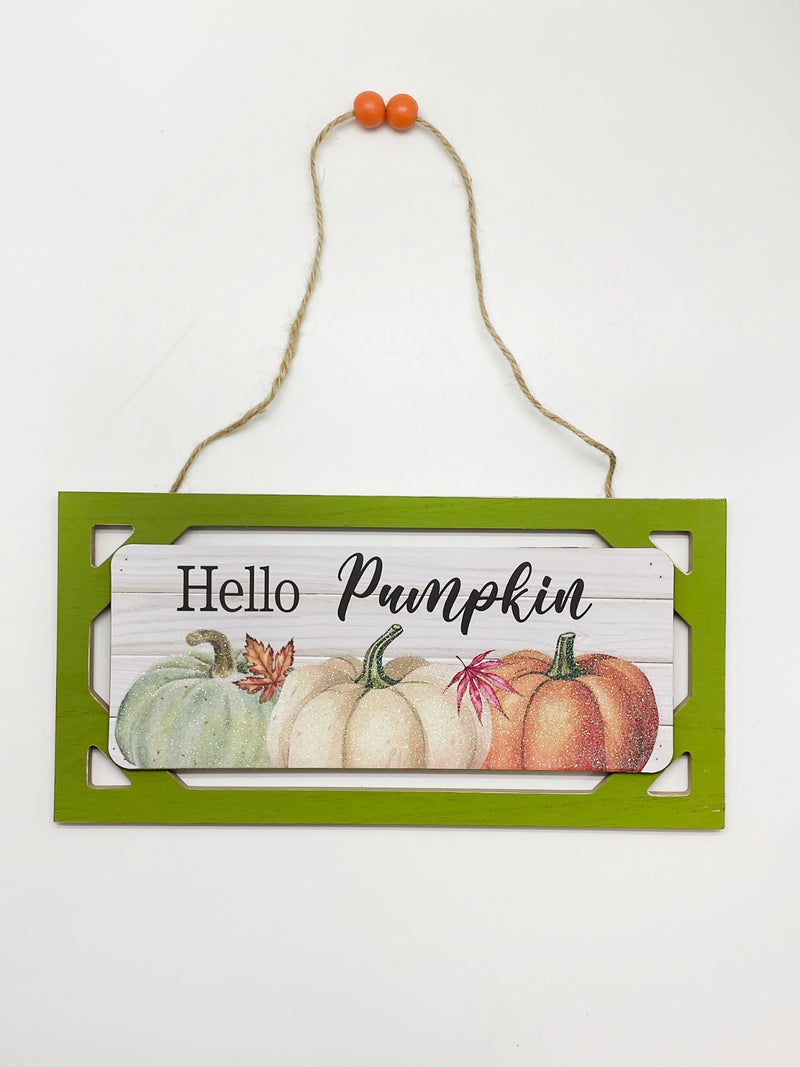 Otoño - Placa Decorativa para Pared (2 estilos a escoger)