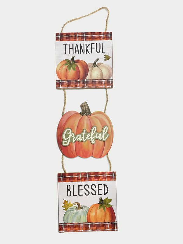 Otoño - Decoración de Pared, Placa de 3 Niveles (2 estilos a escoger)