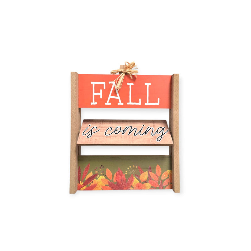 Otoño - Decoración de Mesa en Madera 8.8''x 7'' (2 estilos a escoger)