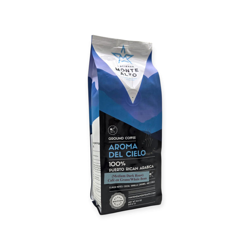 Hacienda Monte Alto - Café Aroma Del Cielo 8.8oz (Molido y Grano)