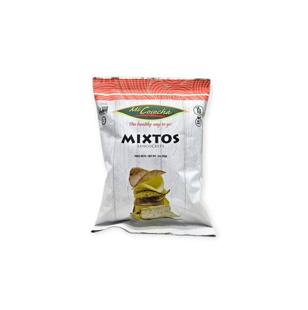 Mi Cosecha - Chips Mixtos 2oz (Platano, Yuca, Malanga y Yautia)