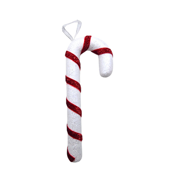 Christmas - White Ornaments with Sequins (3 styles to choose from)