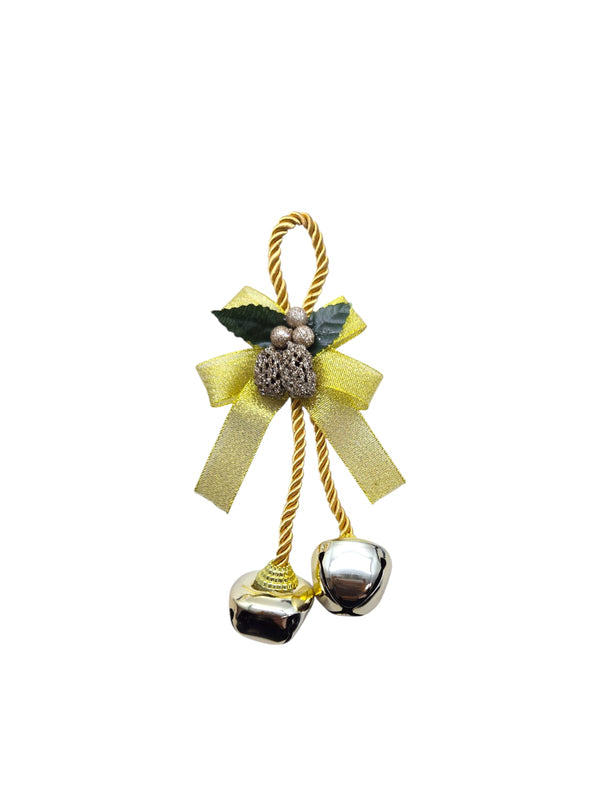 Navidad - Colgante de Puerta con Cascabeles (3 colores a escoger)