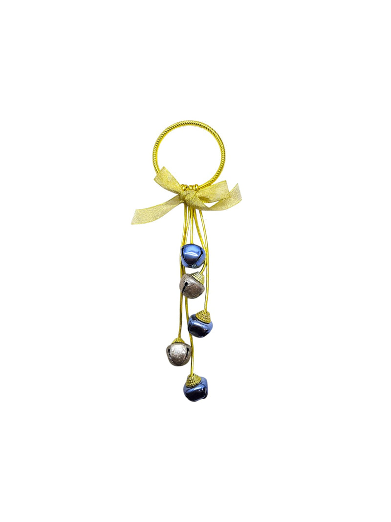 Navidad - Colgante de Puerta con 5 Cascabeles (3 colores a escoger)