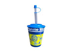 Souvenirs de Puerto Rico - Vasos con Tapa y Sorbeto (Variedad)