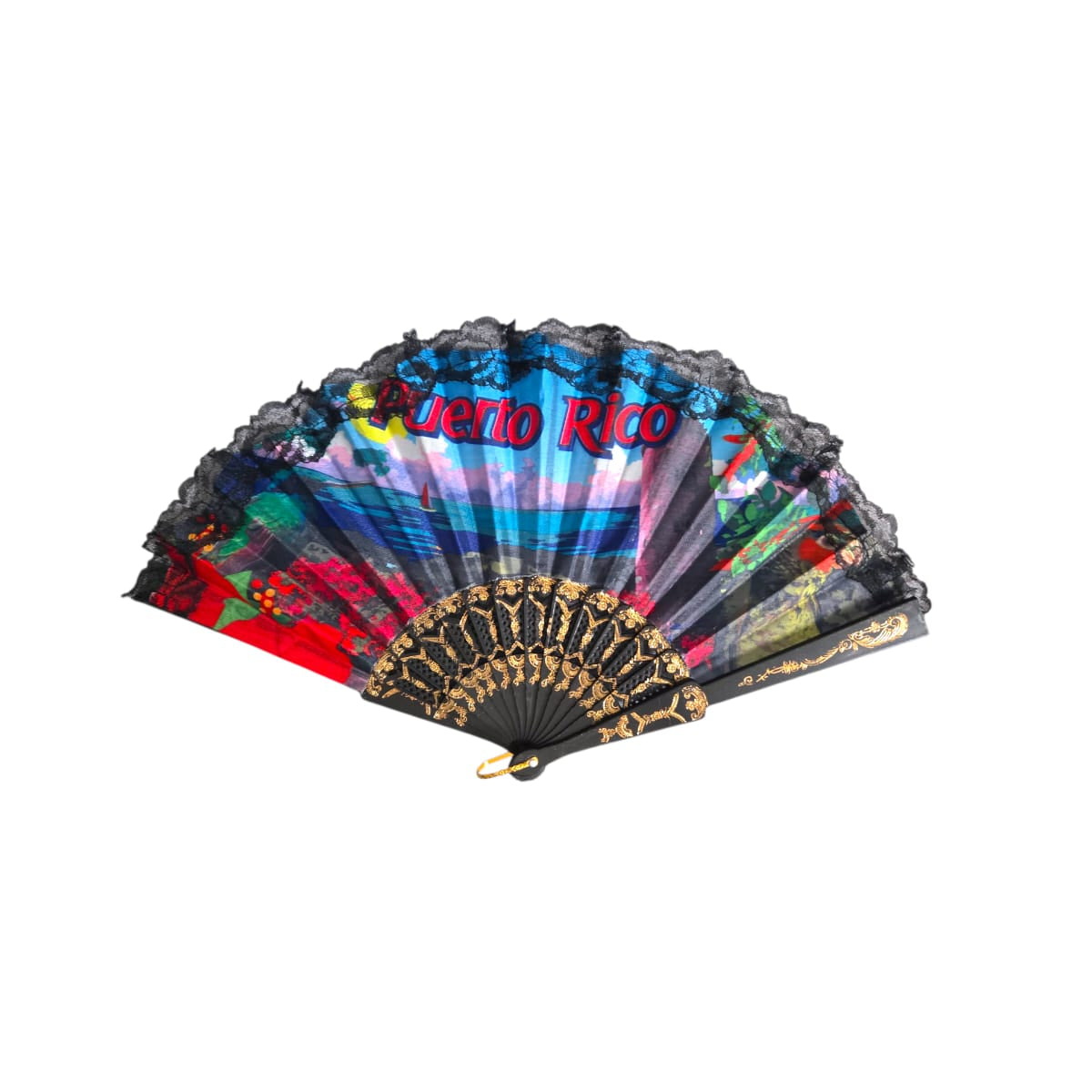 Souvenirs de Puerto Rico - Abanicos de Mano