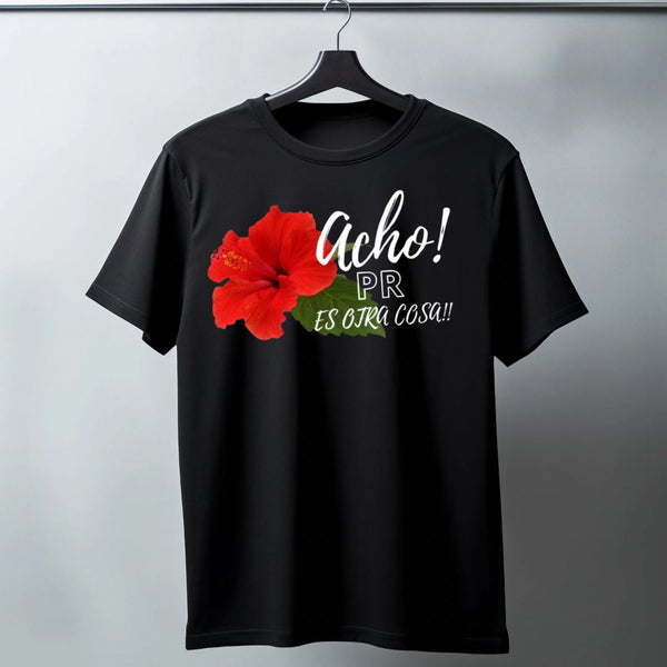 Puerto Rico T-shirts - "Coffee in the morning, rum in the afternoon" / White
