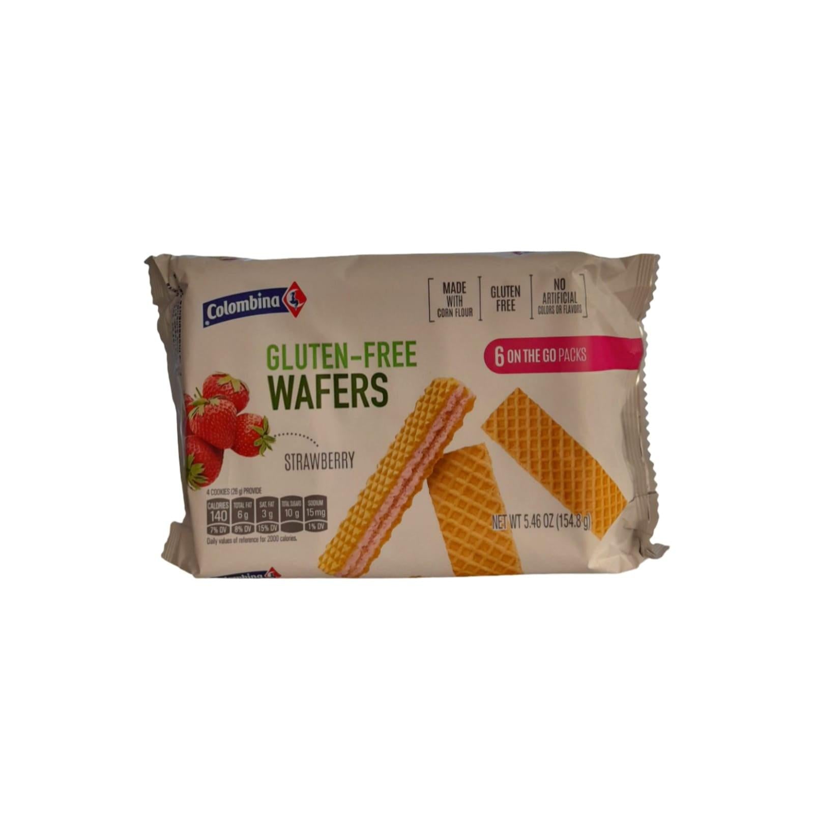 Colombina - Gluten Free Wafers Strawberry 5.46oz