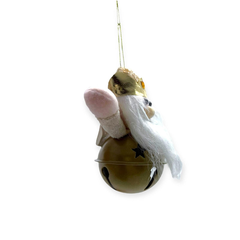 Navidad - Coordinado de Tres Reyes Magos Mini Ornamento con Campana 5''