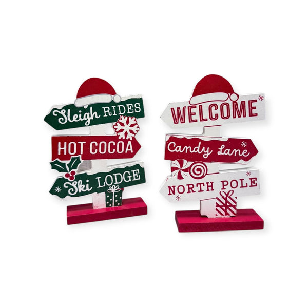Navidad - Pequeñas Placas Decorativas para Mesa