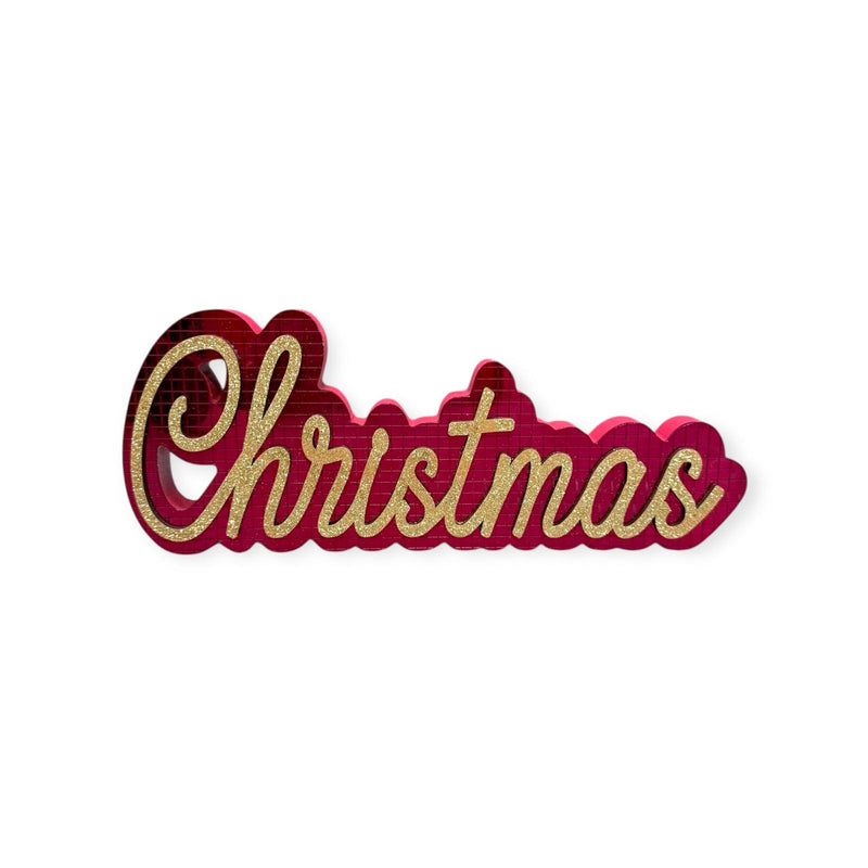 Navidad - Placas Decorativas para Mesa, Frases