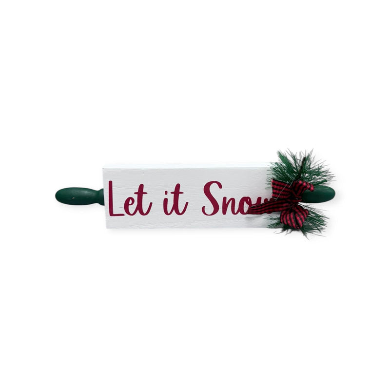 Navidad - Placas Decorativas para Mesa, Rodillo de Cocina