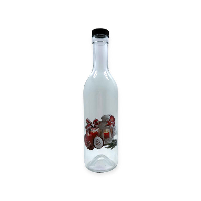 Coquito Bottles (Round Bottom with Screw Top) 13oz.