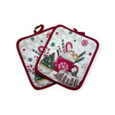 Navidad - Agarraderas Set 2pcs (7''x 8'')