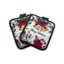 Navidad - Agarraderas Set 2pcs (7''x 8'')