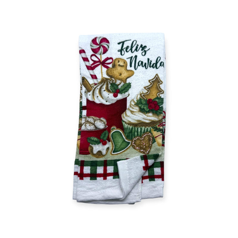 Navidad - Toallas de Cocina 1pc (15'' x 25'')