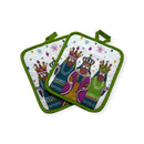 Navidad - Agarraderas Set 2pcs (7''x 8'')