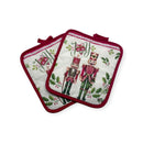 Navidad - Agarraderas Set 2pcs (7''x 8'')