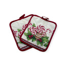 Navidad - Agarraderas Set 2pcs (7''x 8'')