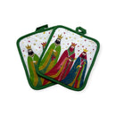 Navidad - Agarraderas Set 2pcs (7''x 8'')