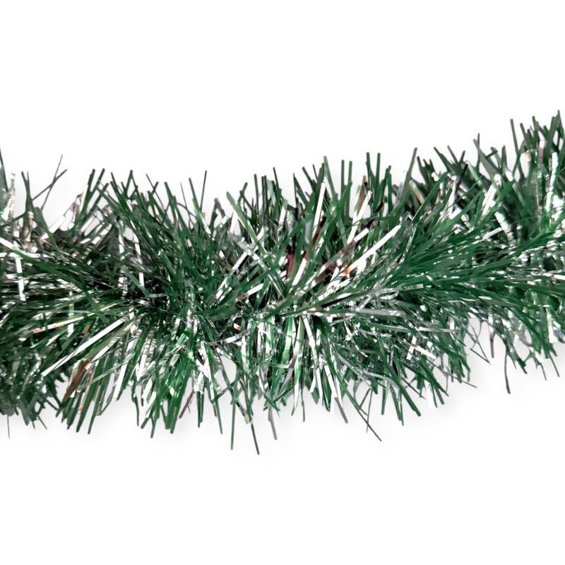 Navidad - Guirnalda en Oropel/Tinsel, Color a Escoger 9ft