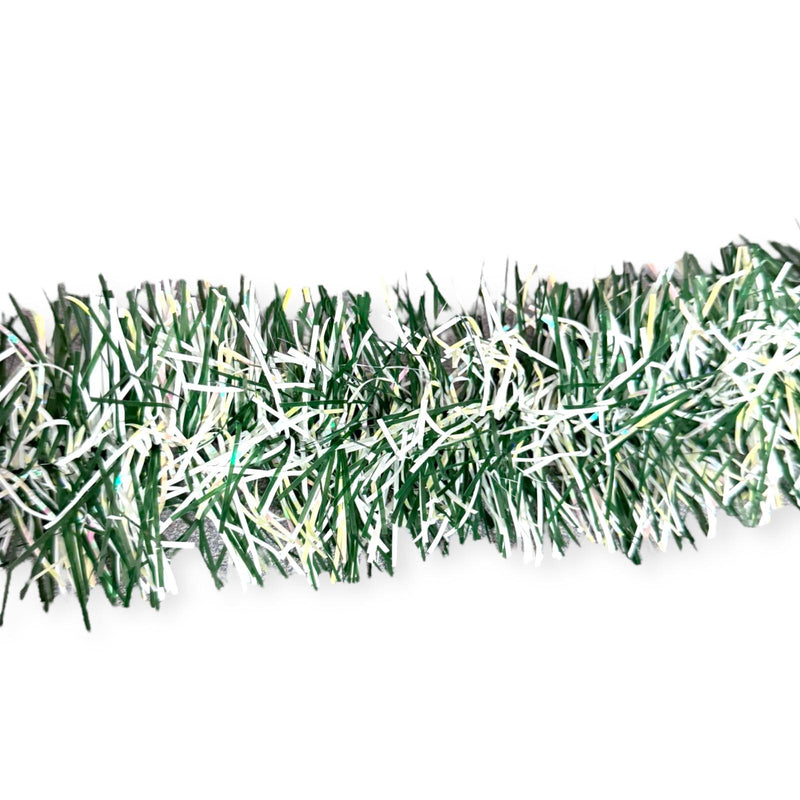 Navidad - Guirnalda en Oropel/Tinsel, Color a Escoger 9ft
