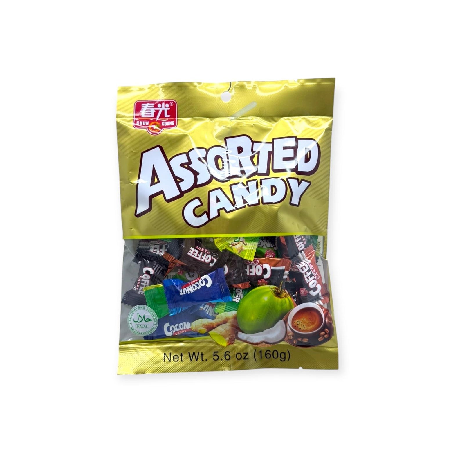 Assorted Candy 5.6oz (Coconut, Coffee & Ginger)