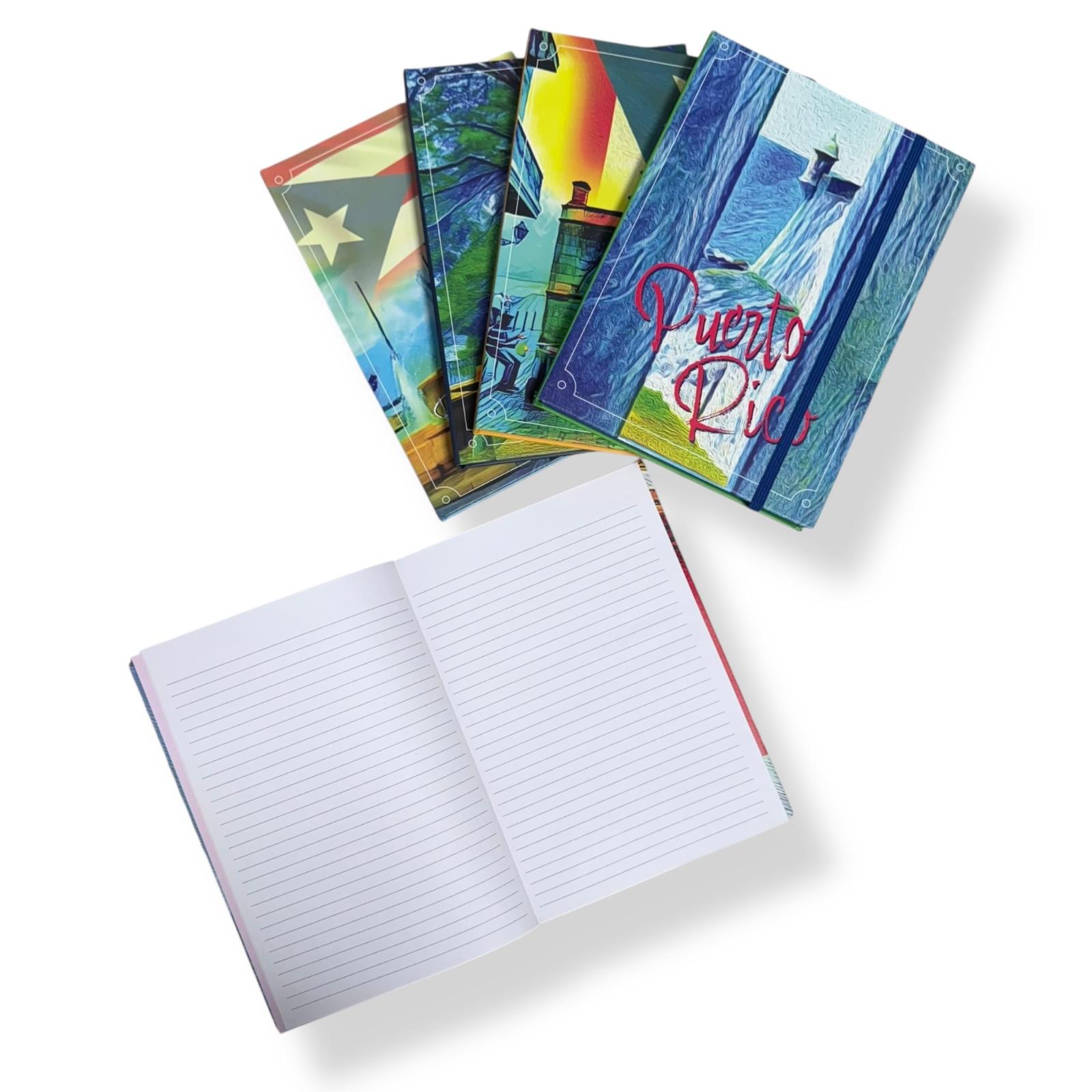 Libretas de Carpeta Dura con Estilos de Puerto Rico
