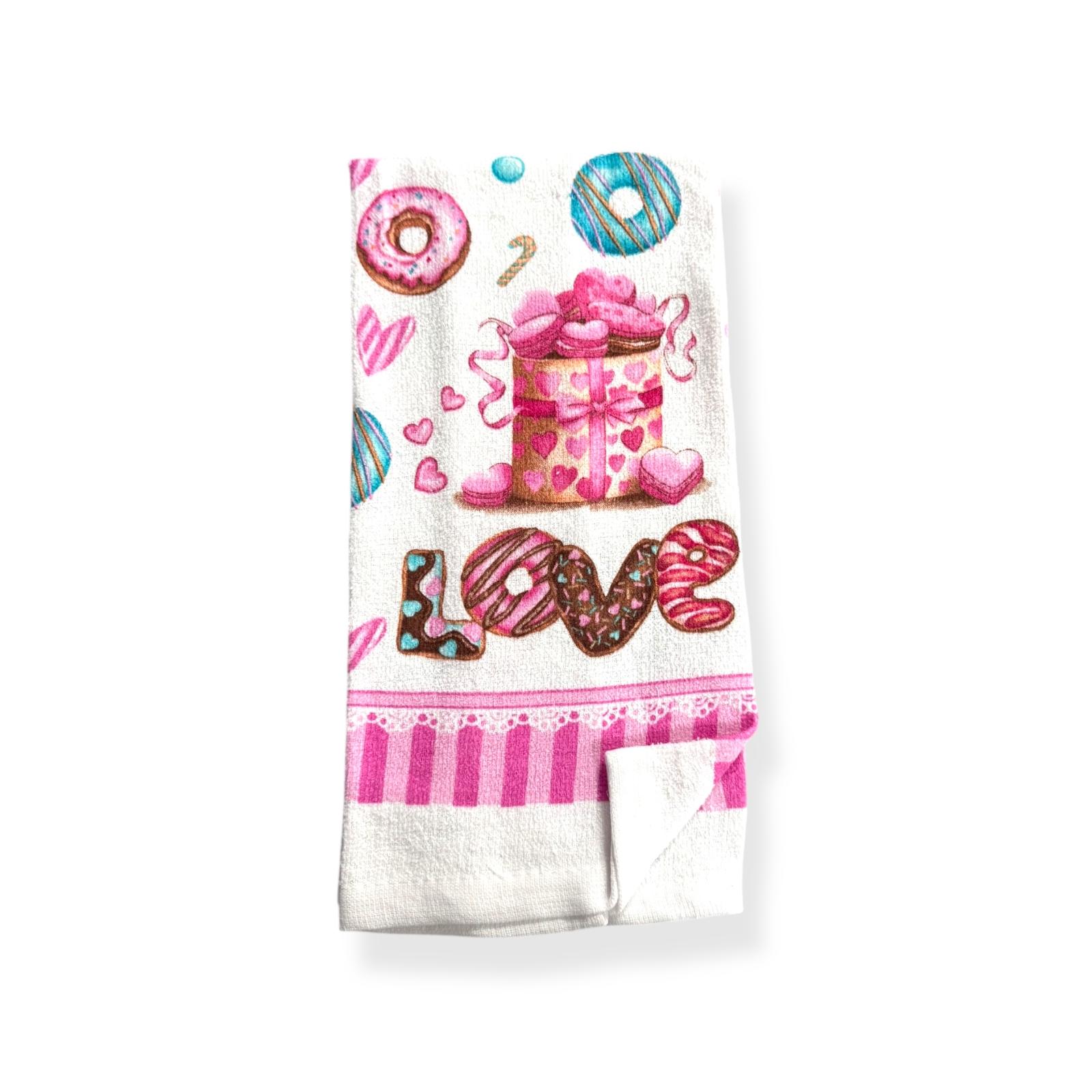 Valentine's Day - Toalla de Cocina Terciopelo (1pc)