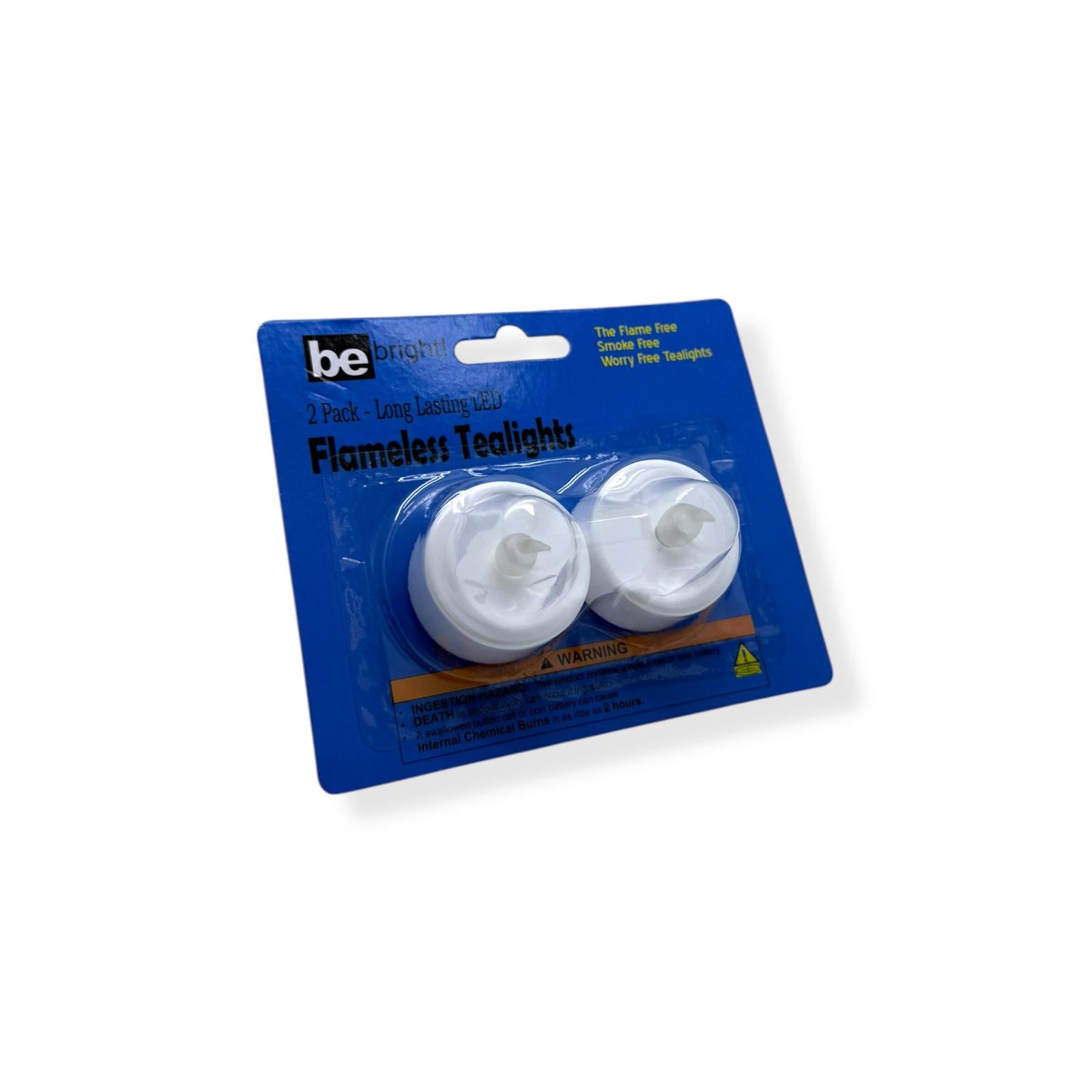 Flameless Tealight (2pck Long Lasting LED)