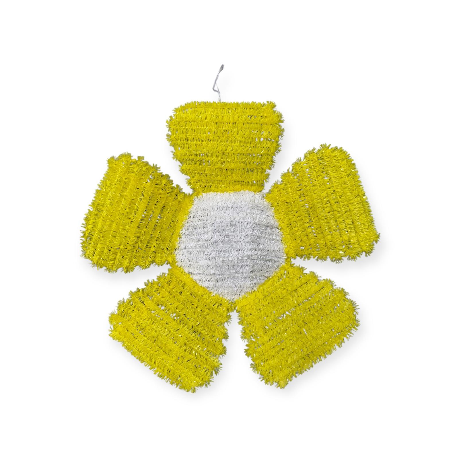 Easter Decorations - Flores de 'Tinsel'/Oropel (17.52in x 17.13in)