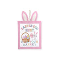 Easter Decoration - Placa de Pared con Orejas de Conejo (8.66in x 13.78in)