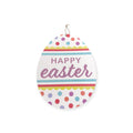 Easter Decoration - Placa de Pared, Huevo con Mensaje (10.83in x 13.78in)