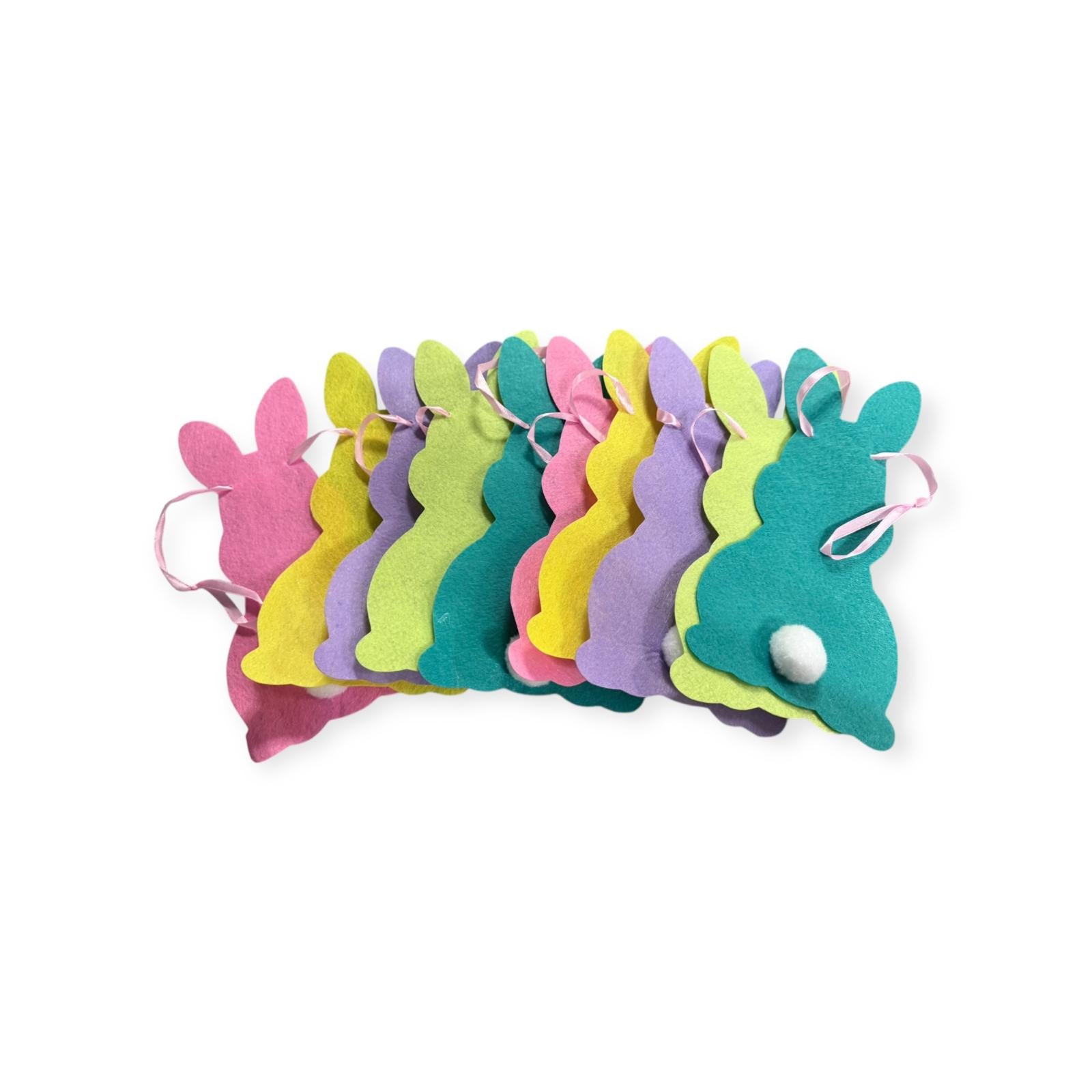 Easter Decoration - Guirnaldas de Conejos Coloridos 72in (estilos a escoger)