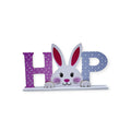 Easter Decoration - Placa de Mesa ''HOP'' (13.39in x 6.3in)