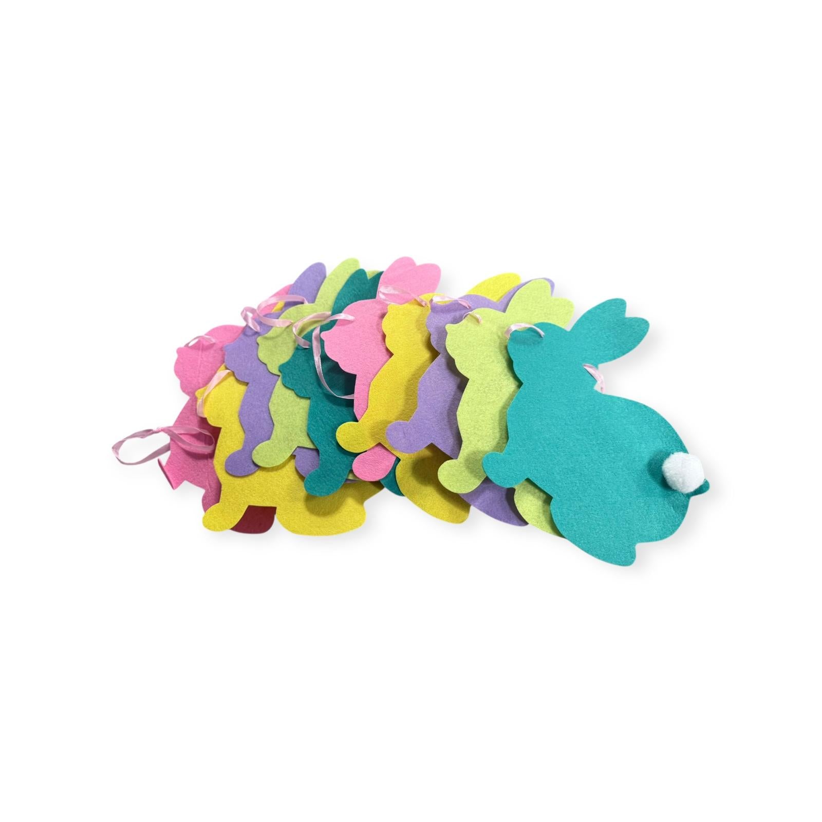 Easter Decoration - Guirnaldas de Conejos Coloridos 72in (estilos a escoger)