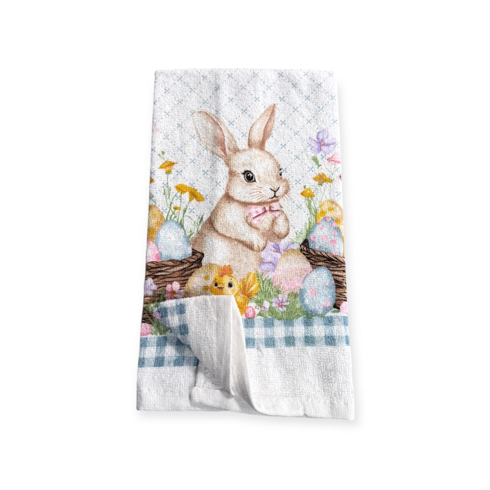 Easter Cuisine - Toalla Estampada de Terciopelo / 1pc