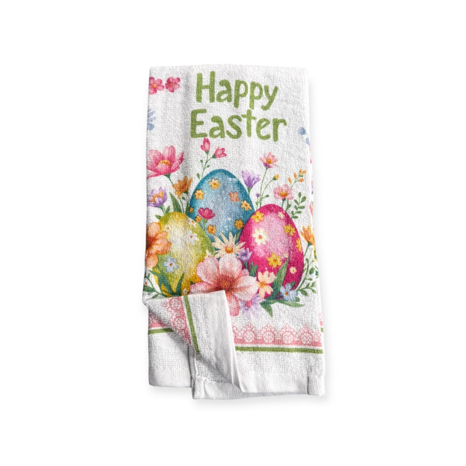Easter Cuisine - Toalla Estampada de Terciopelo / 1pc