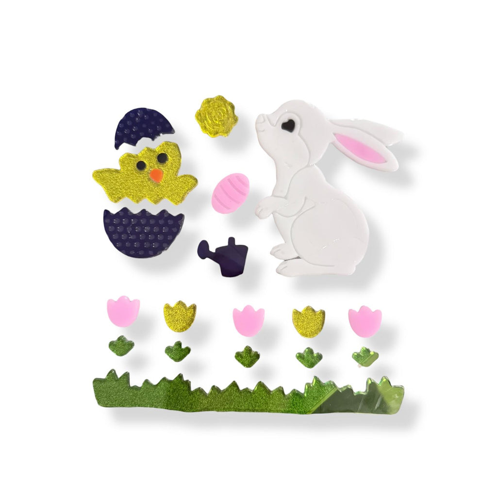 Easter Decorations - Figuras de Gel para Ventanas