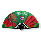 Souvenirs de Puerto Rico - Abanicos de Mano Artesanal, Tamaño Grande