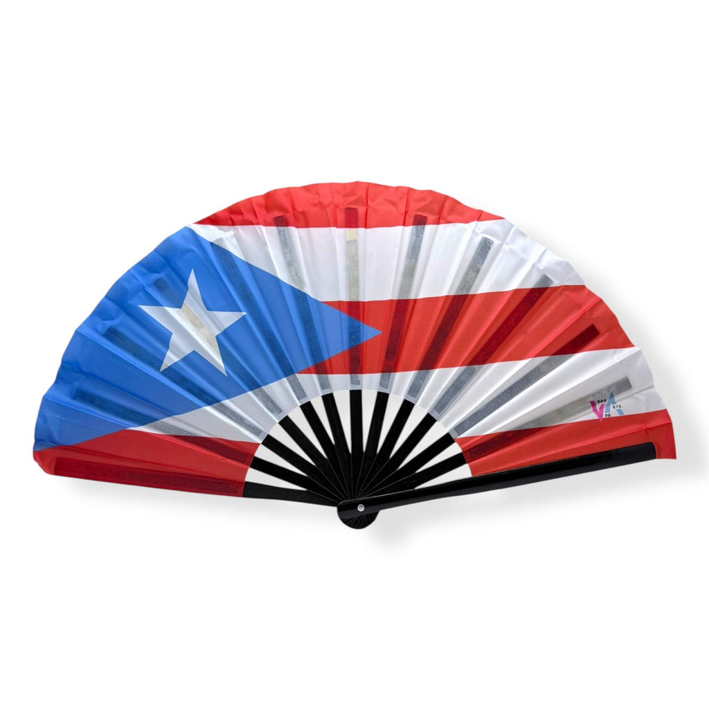 Souvenirs de Puerto Rico - Abanicos de Mano Artesanal, Tamaño Grande