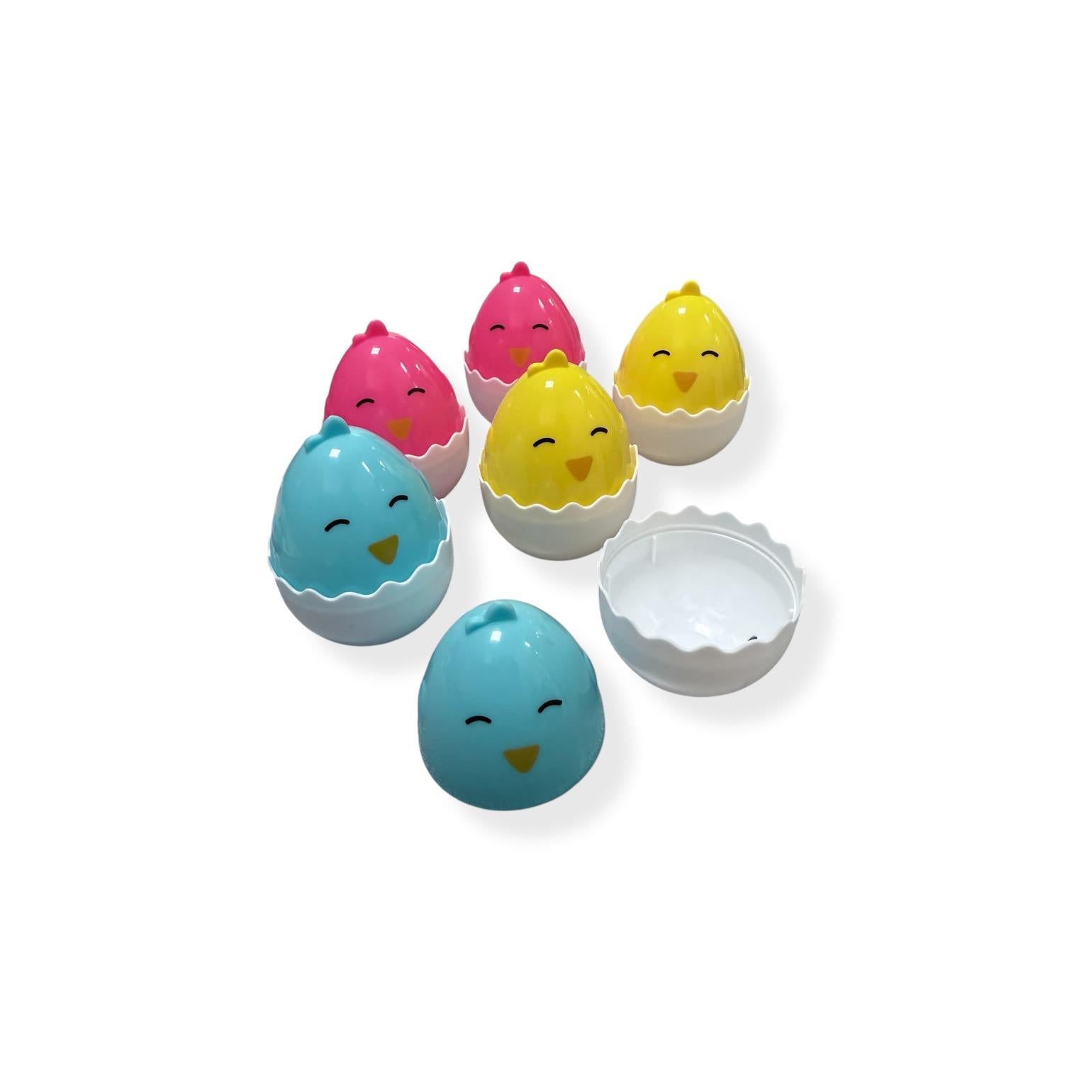 Easter Eggs - Huevos de Pascua, Pollitos Coloridos 6pcs