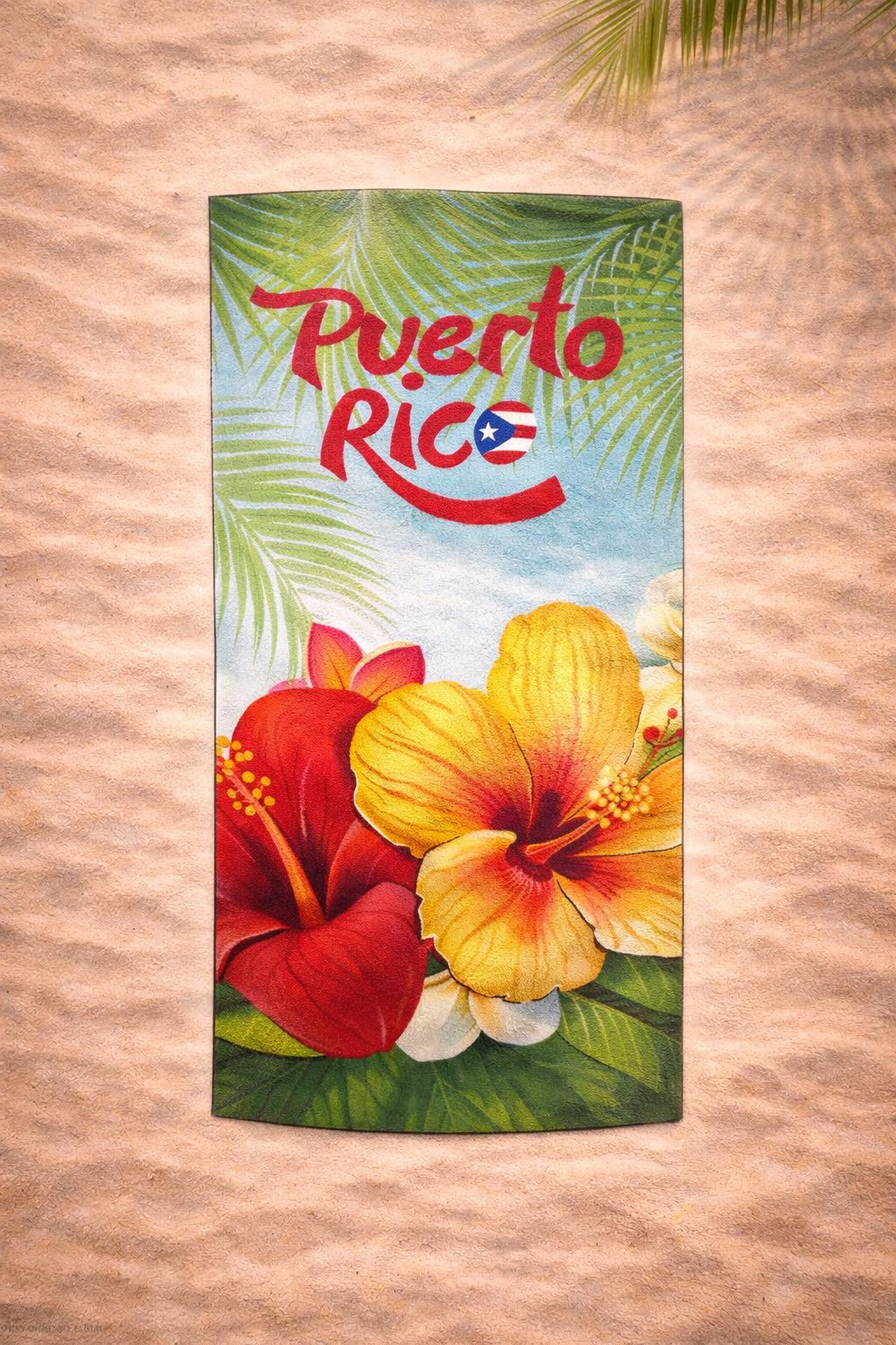 Souvenirs de Puerto Rico - Toallas de Playa 100% Poliéster